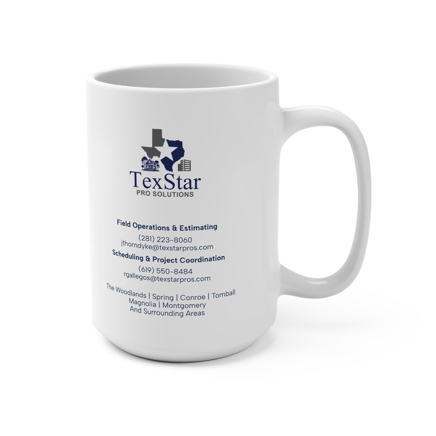 CUSTOM TexStar Pro Solutions Mug 15oz