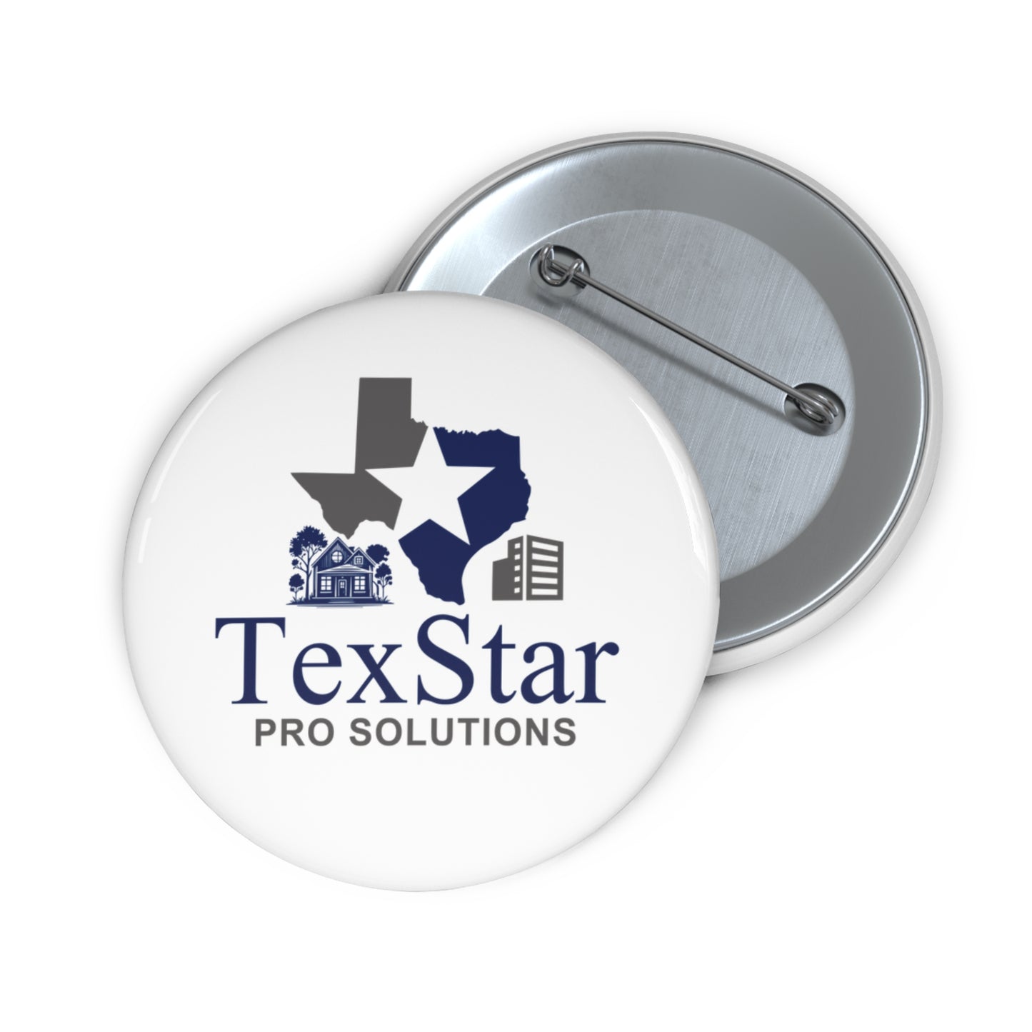 Custom TexStar Pro Solutions Pin Buttons