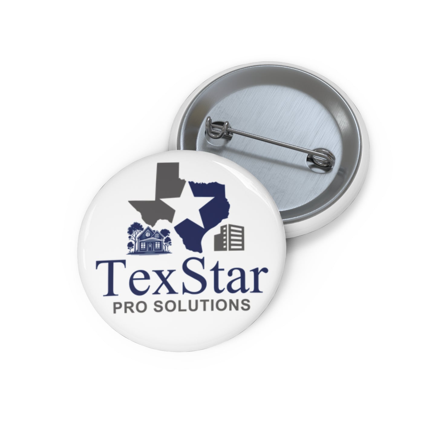 Custom TexStar Pro Solutions Pin Buttons