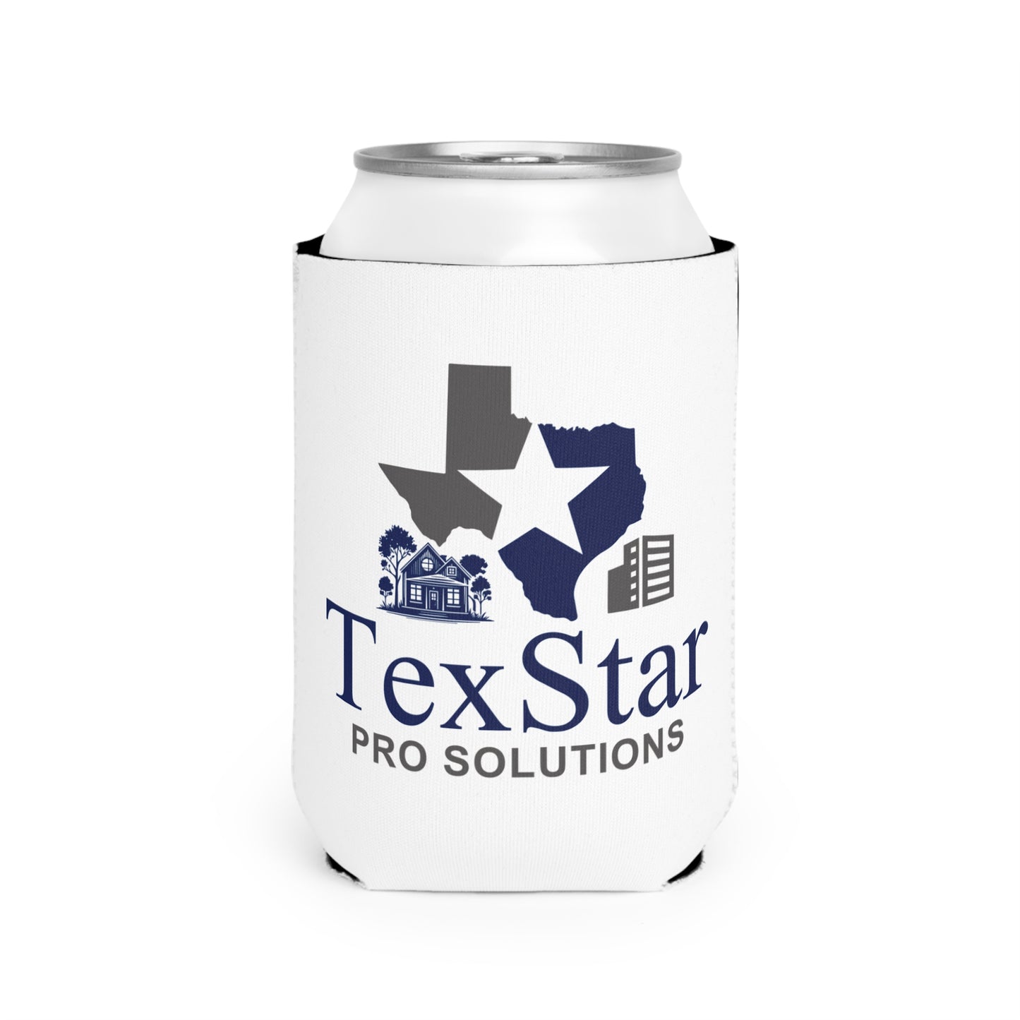 CUSTOM TexStar Pro Solutions Can Cooler Sleeve