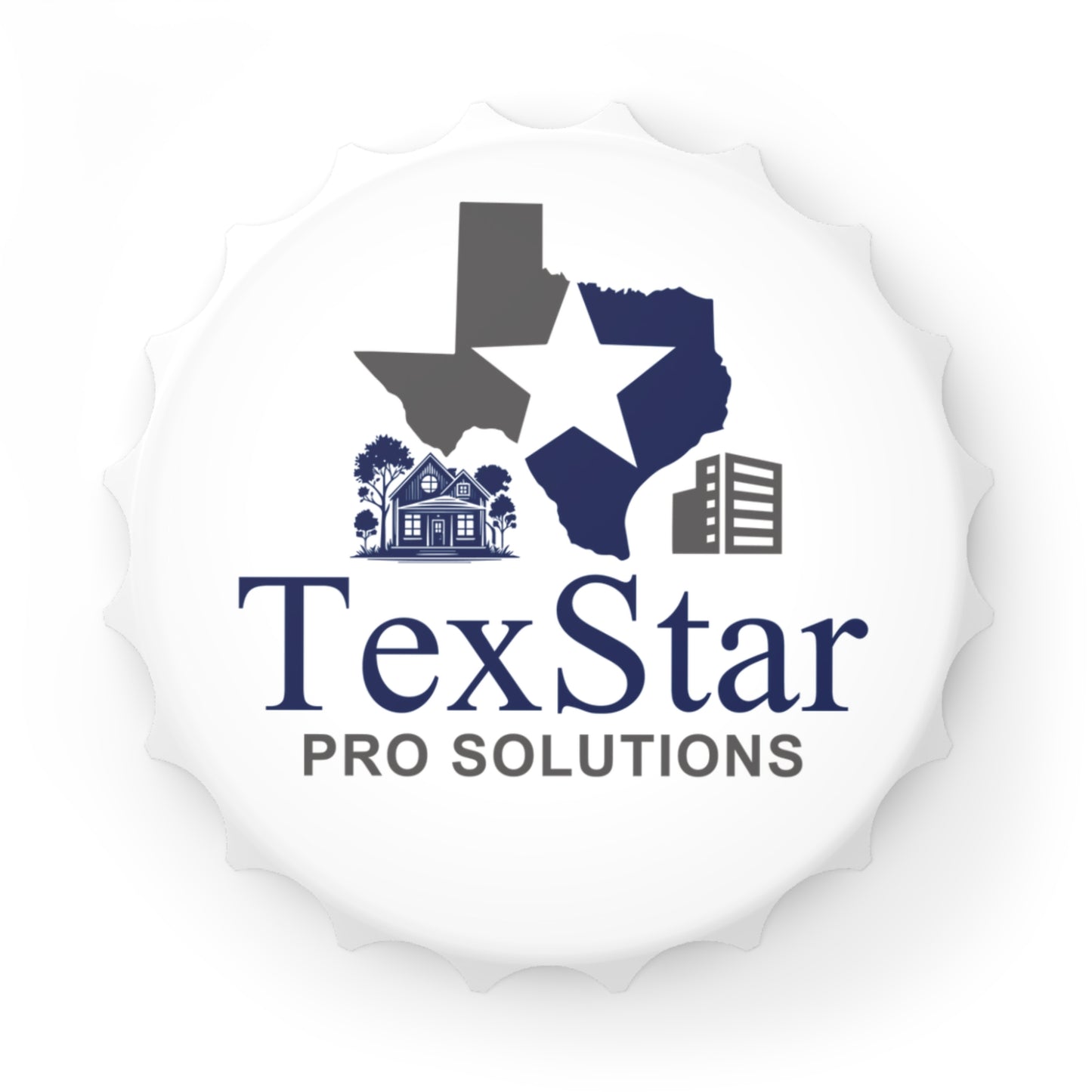 CUSTOM TexStar Pro Solutions Bottle Opener