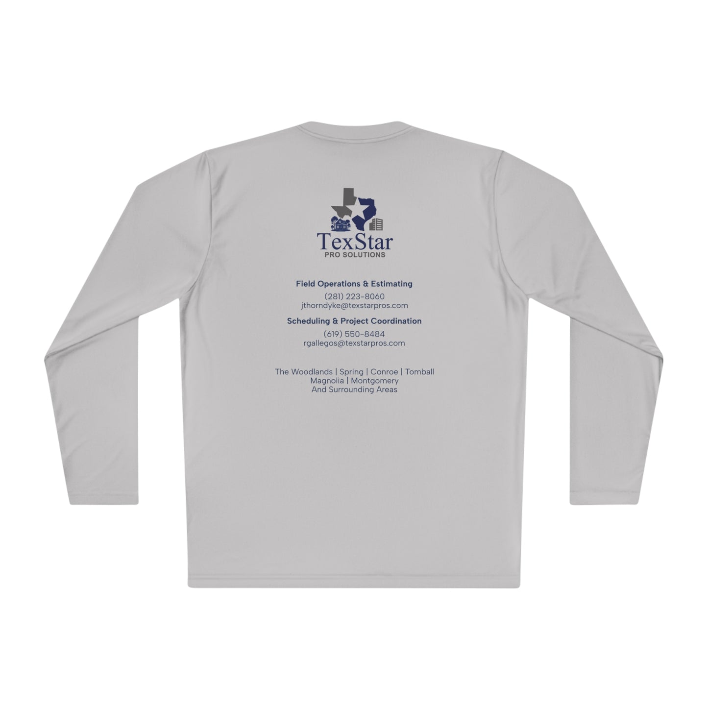 CUSTOM TexStar Pro Solutions Lightweight Long Sleeve Tee