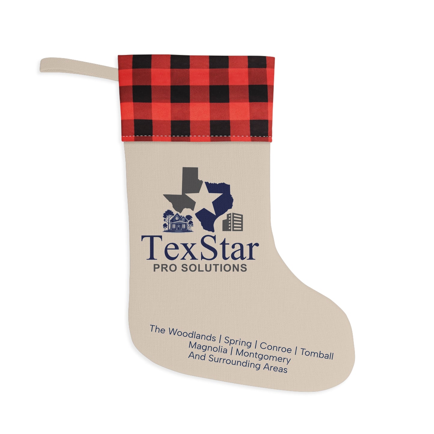 CUSTOM TexStar Pro Solutions Christmas Stocking