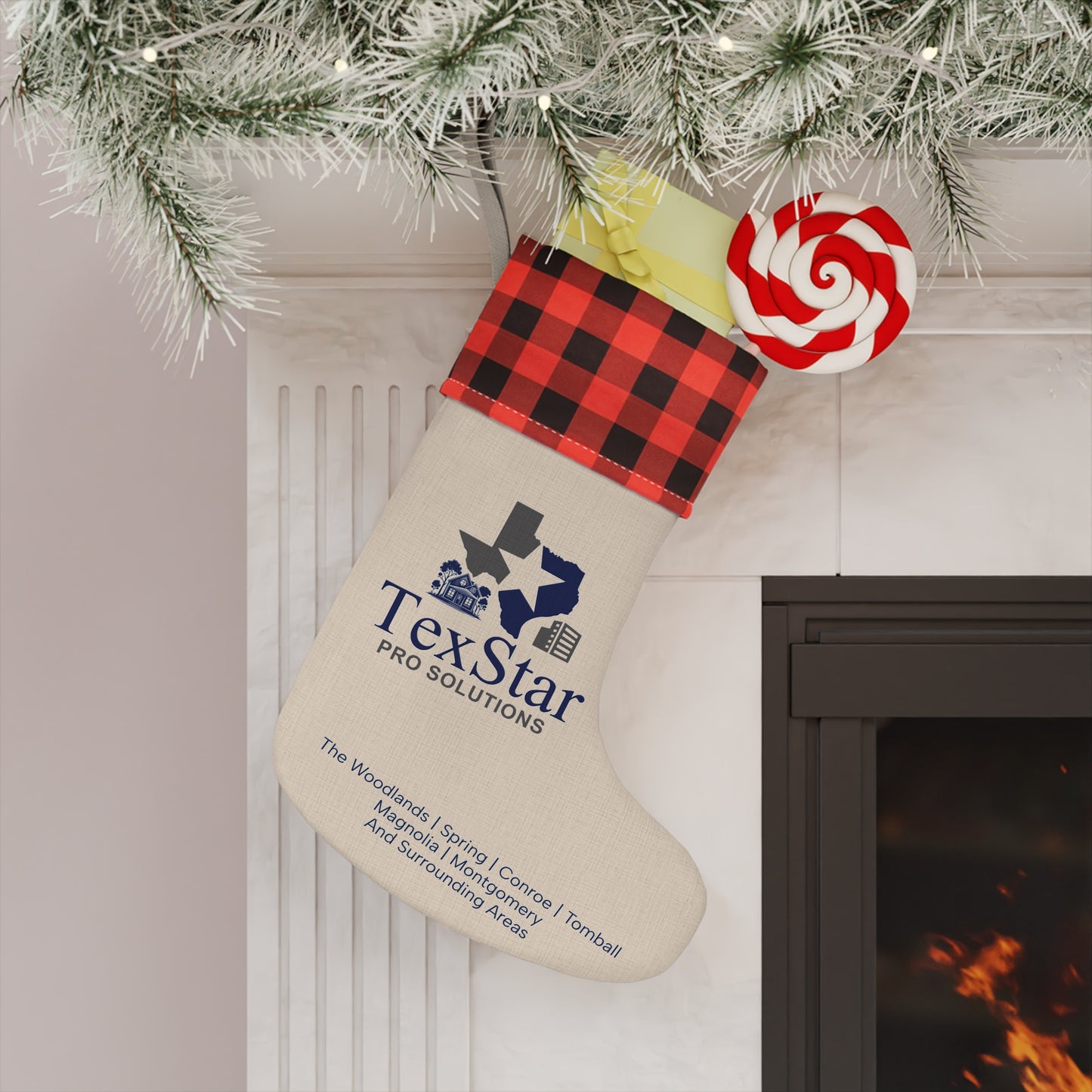 CUSTOM TexStar Pro Solutions Christmas Stocking