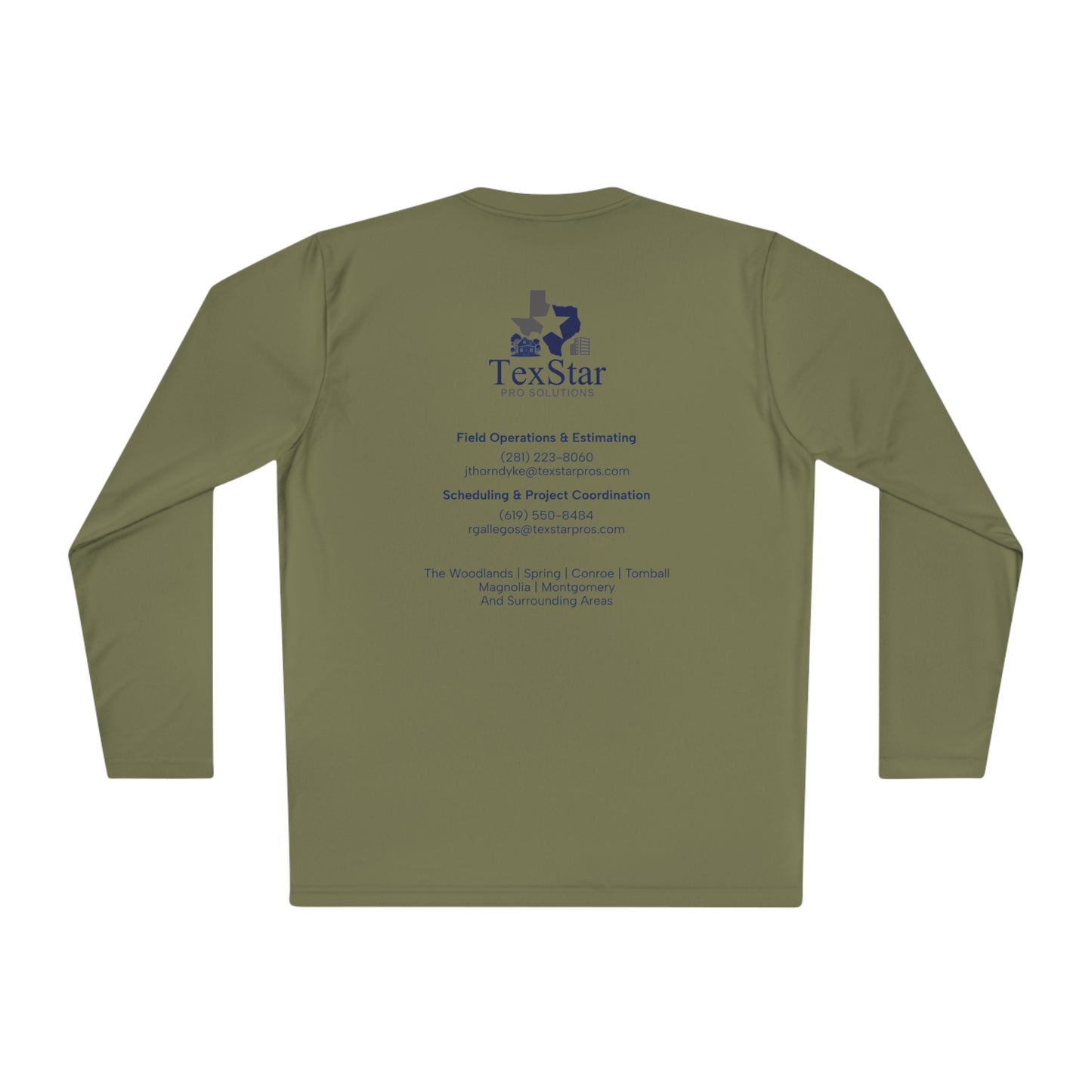 CUSTOM TexStar Pro Solutions Lightweight Long Sleeve Tee