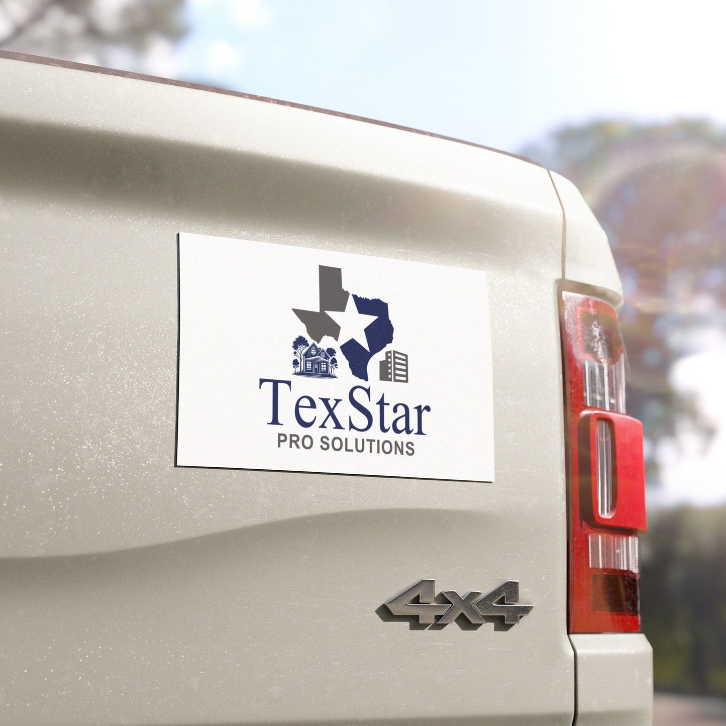 CUSTOM TexStar Pro Solutions Car Magnets