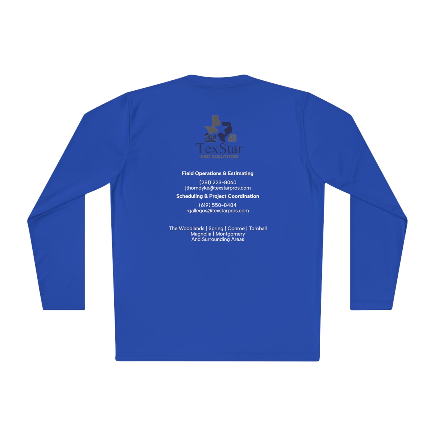 CUSTOM TexStar Pro Solutions Lightweight Long Sleeve Tee