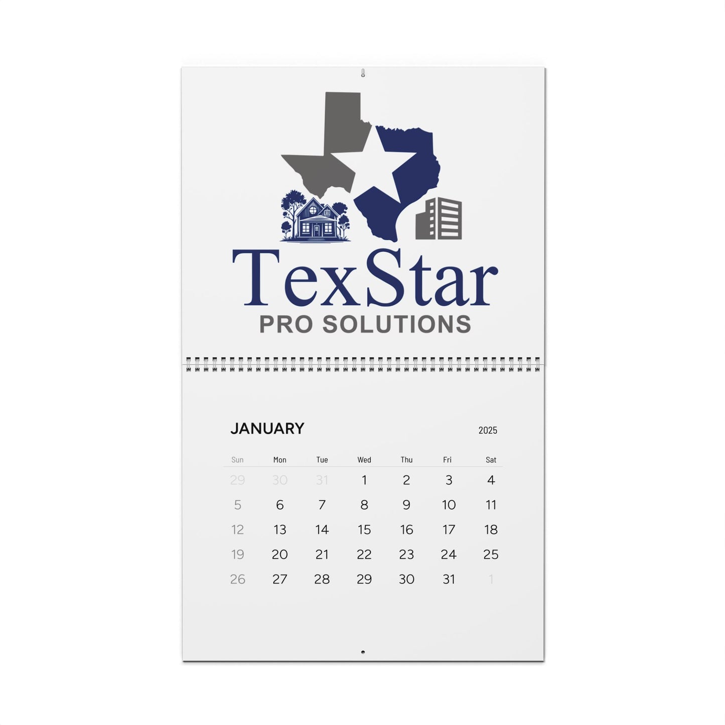 CUSTOM TexStar Pro Solutions Wall Calendars (2025)