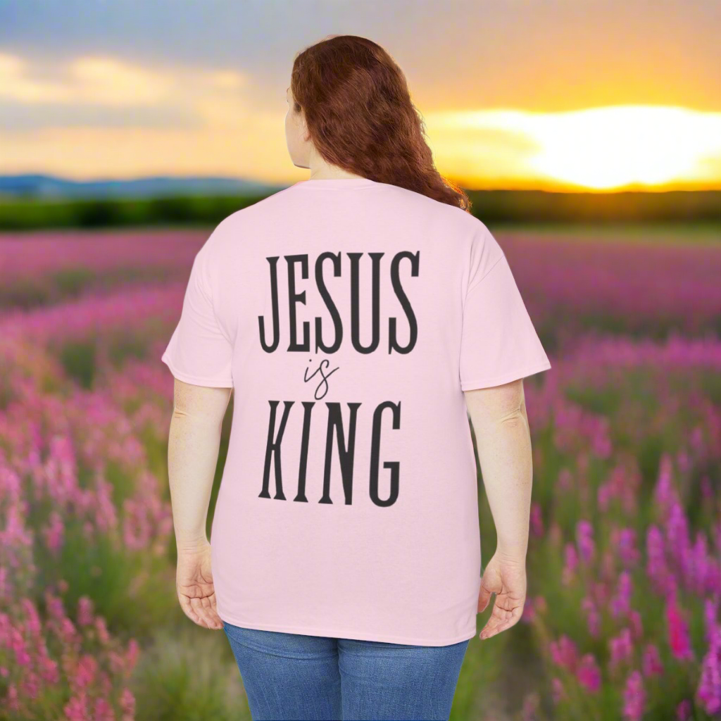 Jesus is King Unisex Tee - Express Your Faith in Style and Comfort