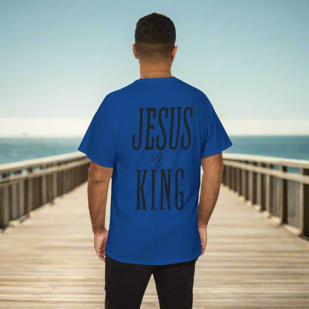 Jesus is King Unisex Tee - Express Your Faith in Style and Comfort