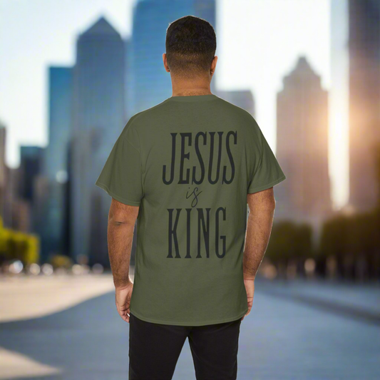 Jesus is King Unisex Tee - Express Your Faith in Style and Comfort