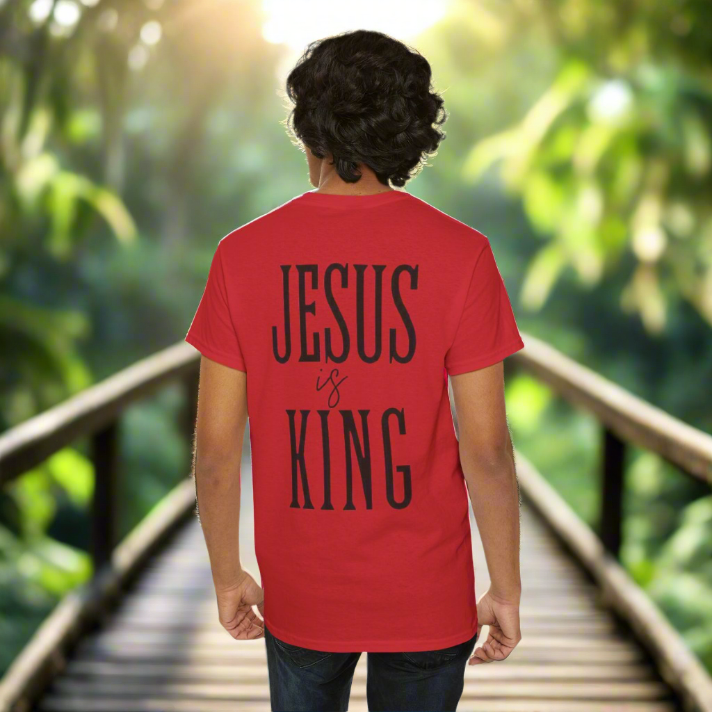 Jesus is King Unisex Tee - Express Your Faith in Style and Comfort