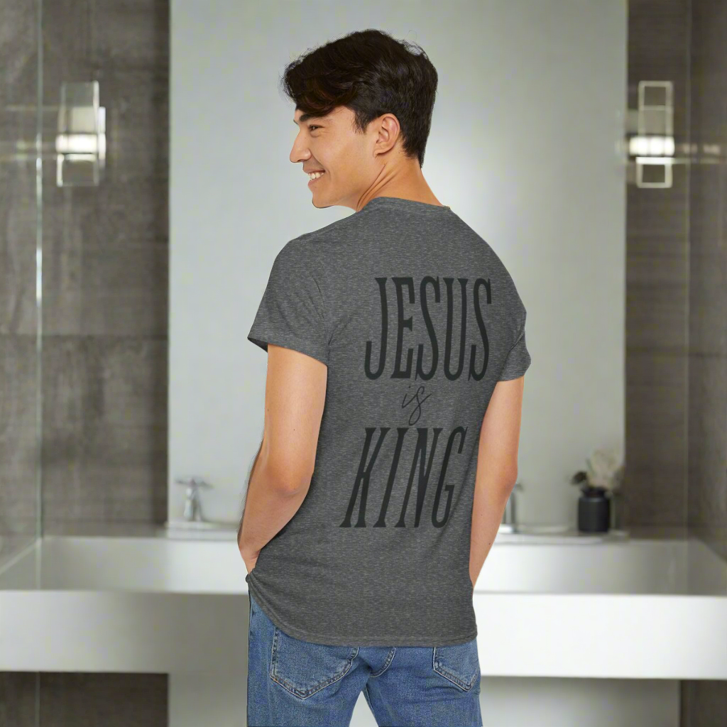 Jesus is King Unisex Tee - Express Your Faith in Style and Comfort