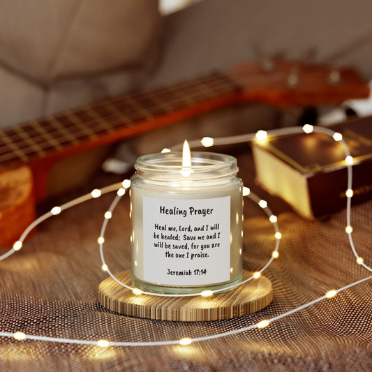 Healing Prayer scented candles